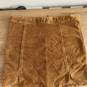 Brandy Melville Tan Mini Skirt
